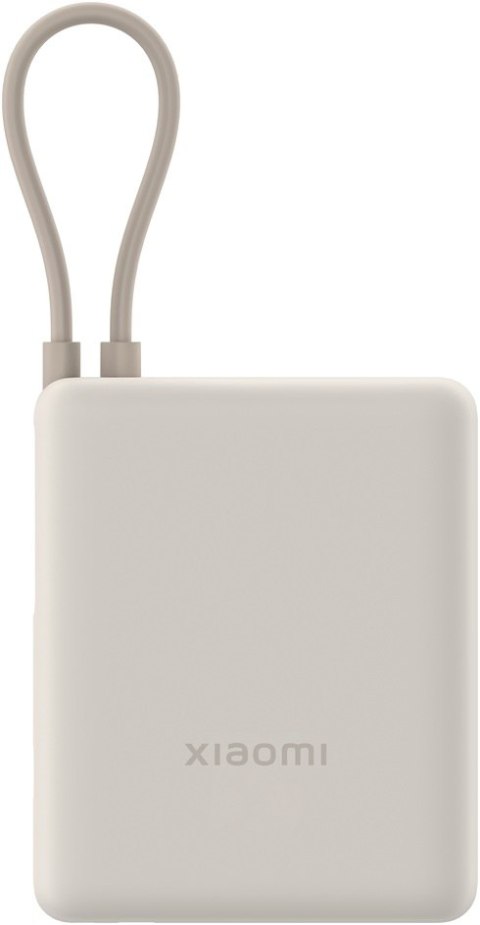 Power Bank Xiaomi 33W (zintegrowany kabel) | 10000 mAh | USB-C | Tan