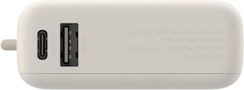Power Bank Xiaomi 33W (zintegrowany kabel) | 10000 mAh | USB-C | Tan