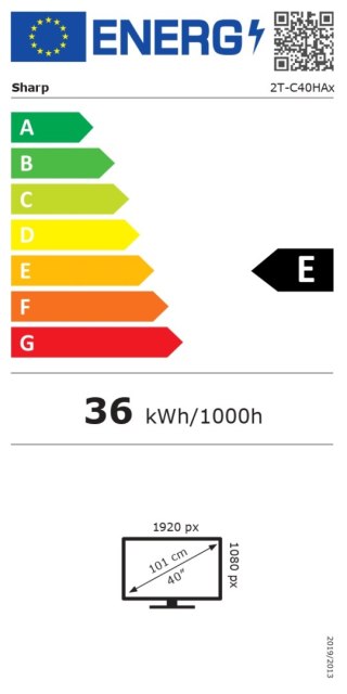 Sharp 40HA1205E | 40 | FHD | Czarny