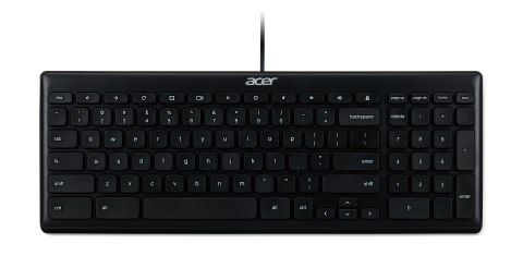 Acer AKW900 | Klawiatura | Przewodowa | US International | Czarna | USB