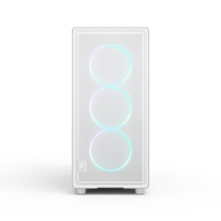 Obudowa Fractal Design Epoch w białym kolorze z przezroczystym tintem RGB, ATX, bez zasilacza, elegancki i nowoczesny design dla