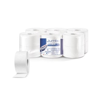 Papier toaletowy Jumbo ALMUSSO 100M 2W Biały