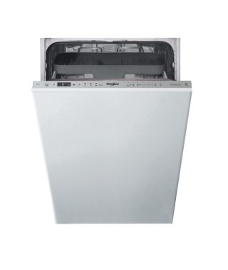 Zmywarka Whirlpool | WSIO 3T223 PCE X | Do zabudowy | Szerokość 45 cm | Liczba kompletów naczyń 10 | Liczba programów 7 | Klasa 