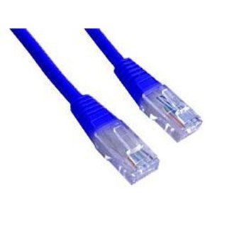 Kabel ekspert | CAT 5e | Kabel patch | Ekranowane skrętki (UTP) | Męski | RJ-45 | Męski | RJ-45 | Niebieski | 0,5 m. Gwarancja (