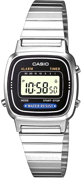 Zegarek Damski CASIO LA670WA-1DF + BOX